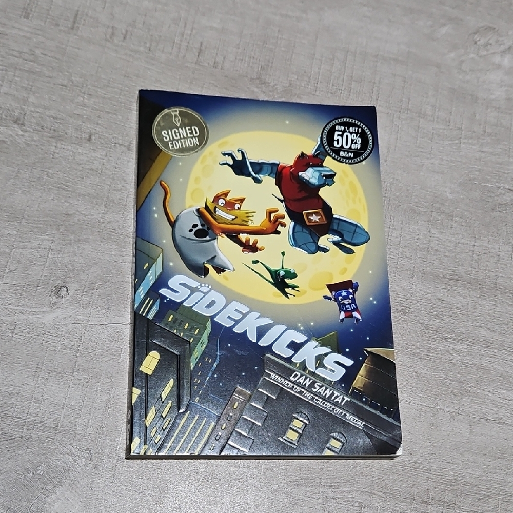 Sidekicks Graphic Novel SIGNED!